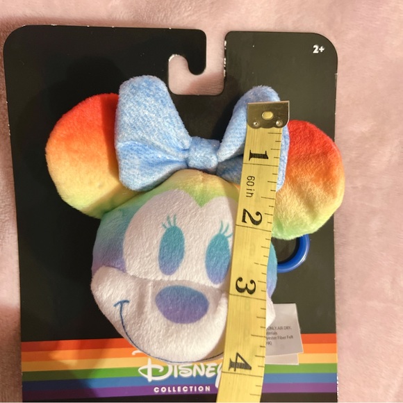 Disney Minnie Mouse Rainbow Collection Minnie Plush Clip - Picture 6 of 7